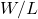 W/L